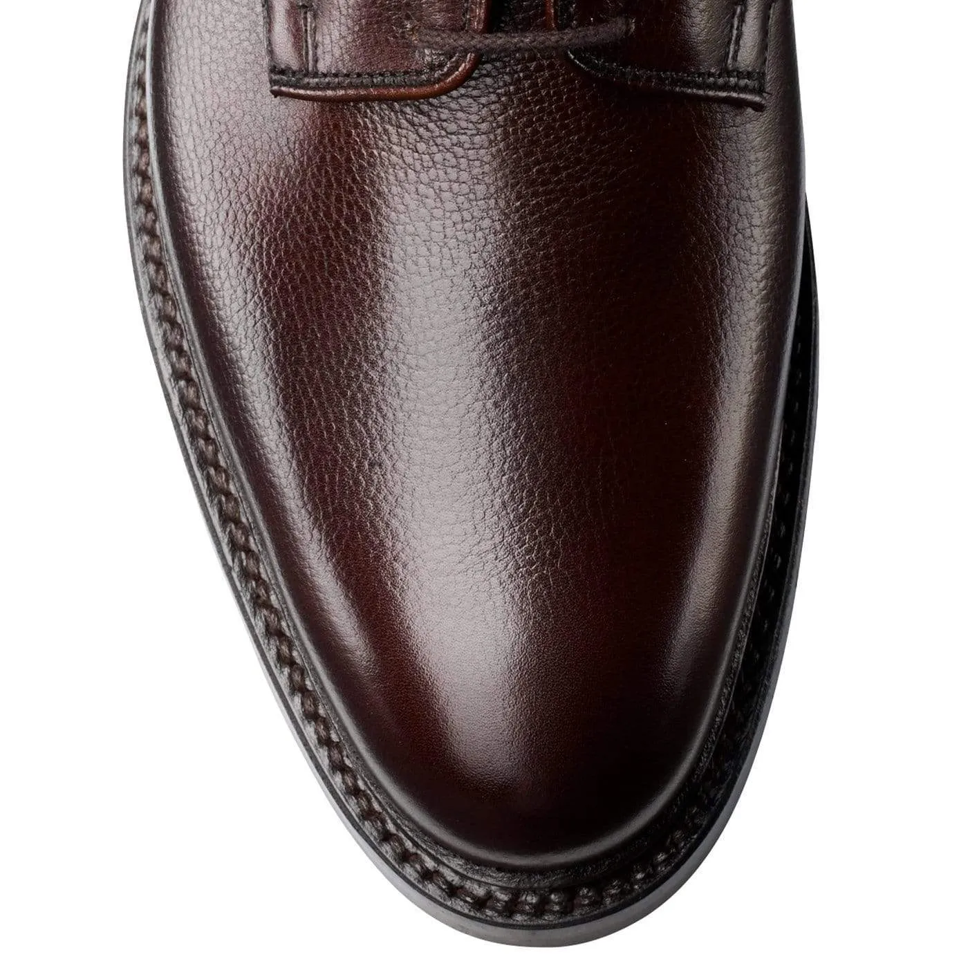 Lamont 2 Dark Brown Pebble Grain,Men Derbys