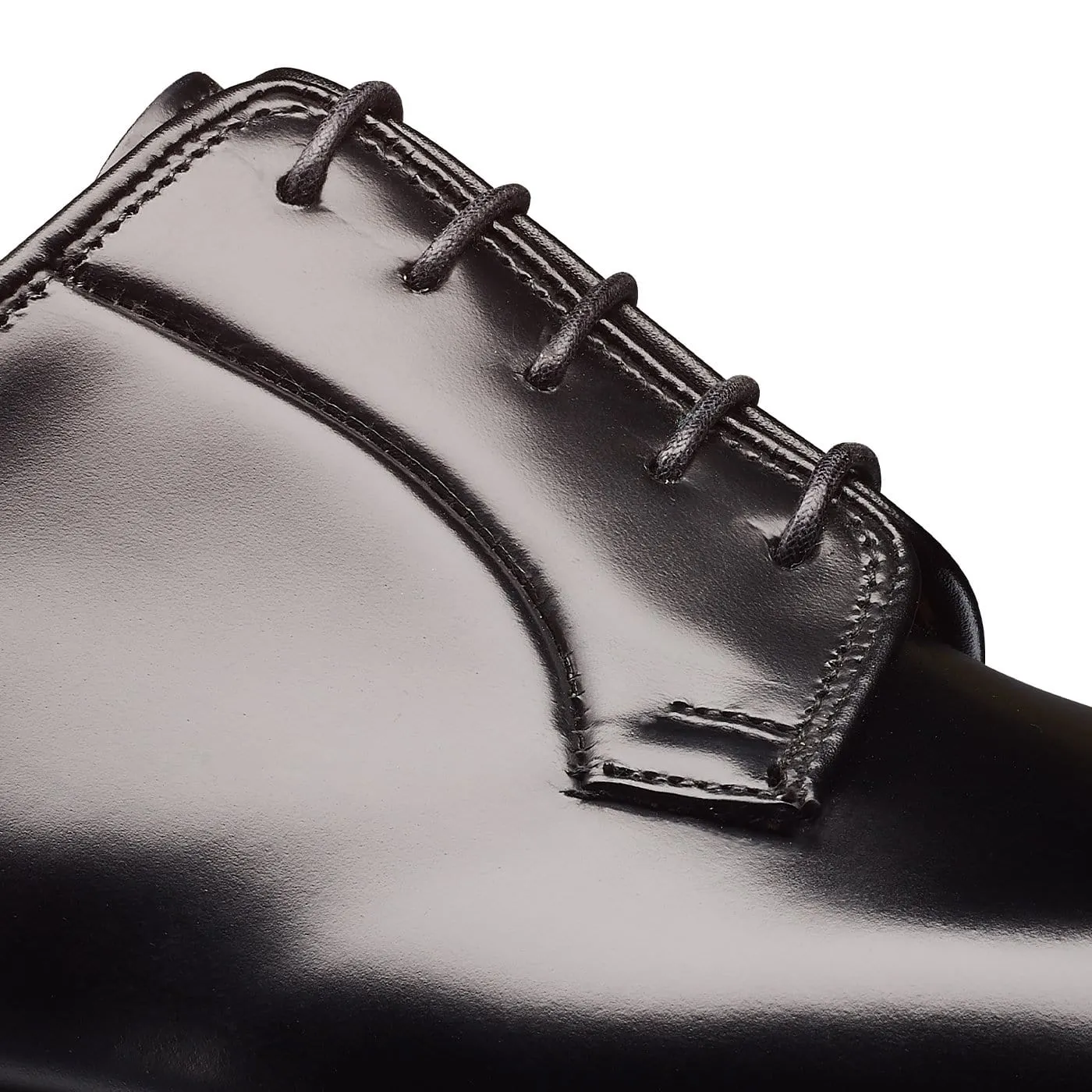 Lanark 3 Black Cavalry Calf,Men Derbys