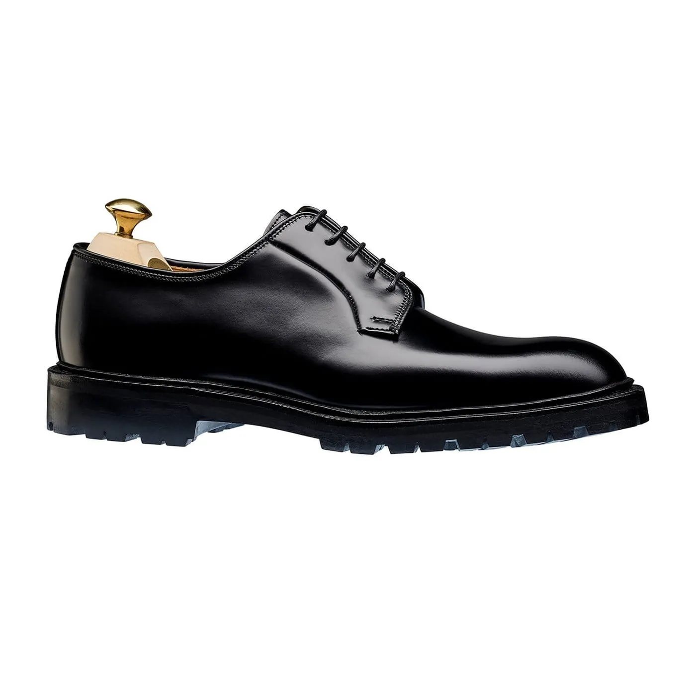 Lanark 3 Black Cavalry Calf,Men Derbys