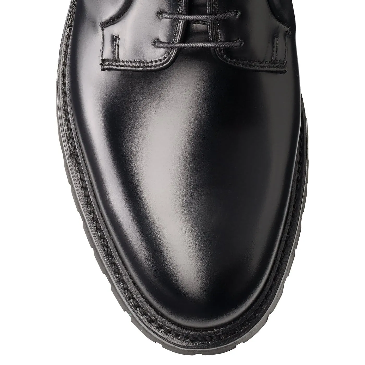 Lanark 3 Black Cavalry Calf,Men Derbys
