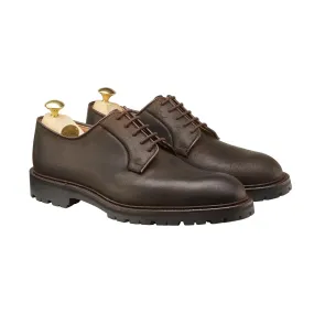 Lanark 3 Dark Brown Rough-Out Suede,Men Derbys