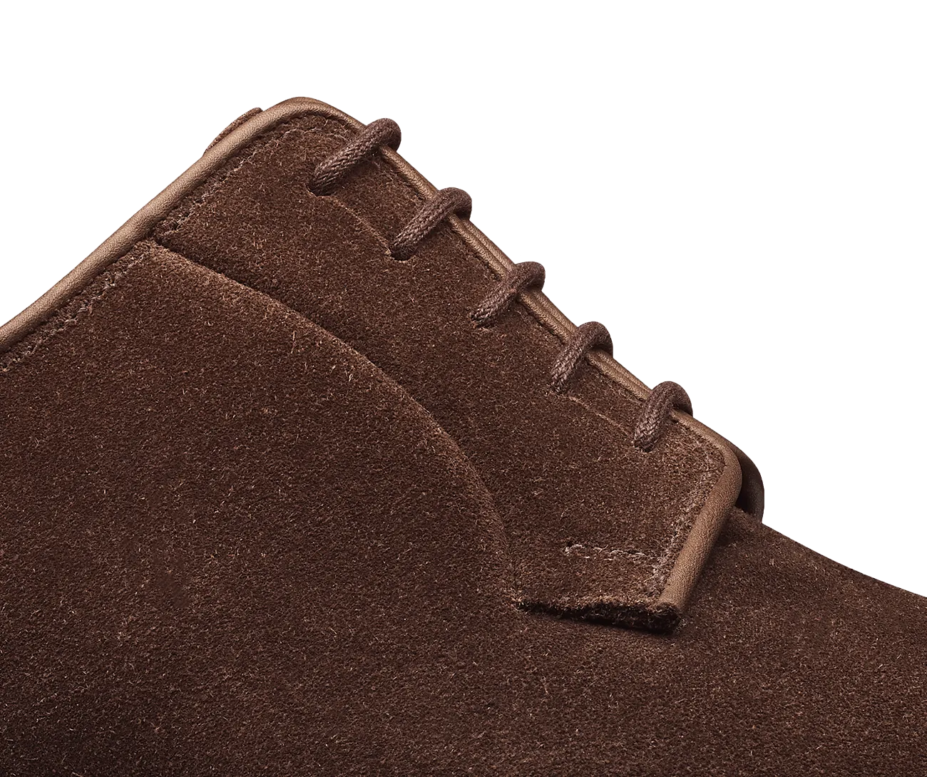 Lanark 3 Dark Brown Suede,Men Derbys
