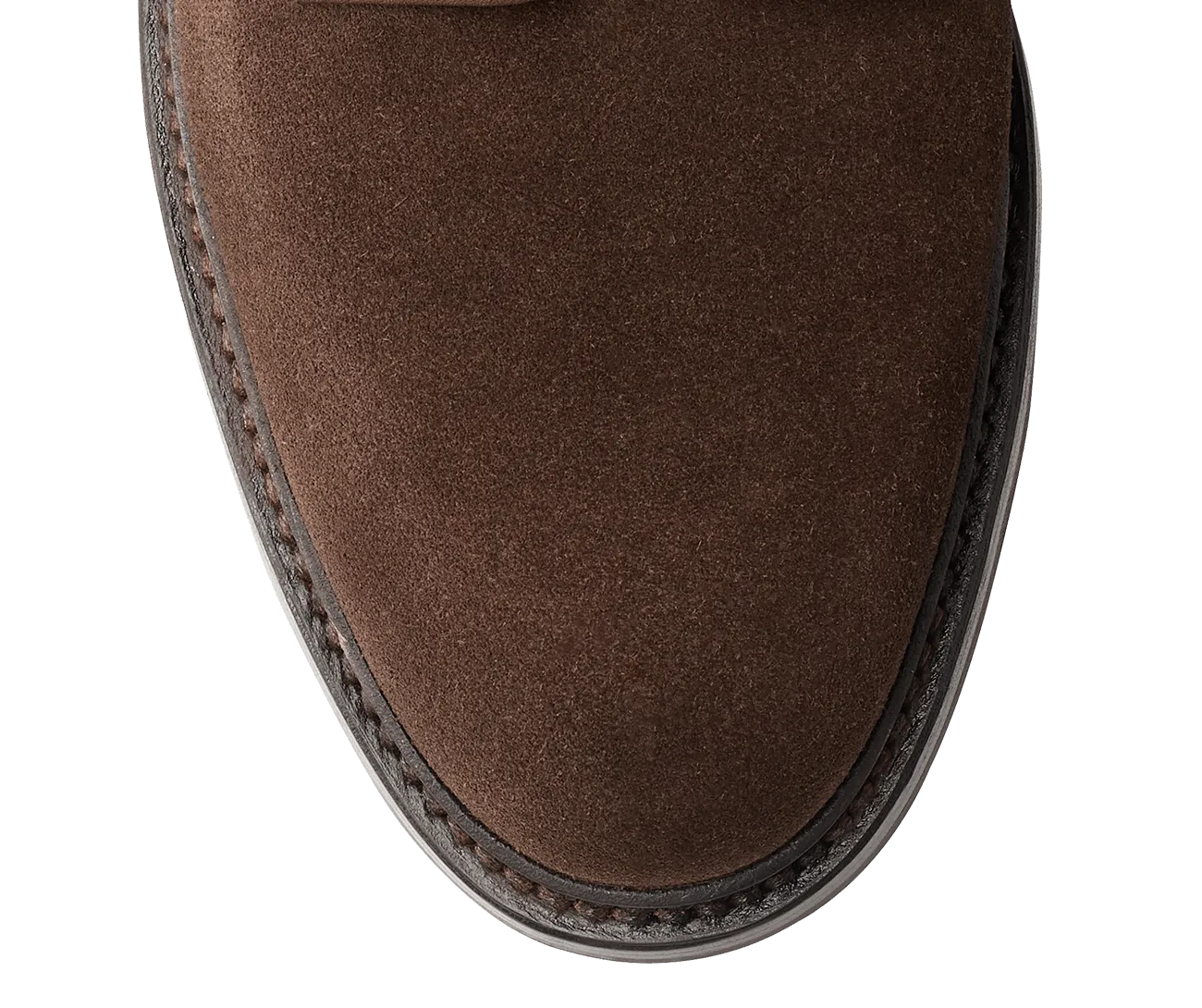 Lanark 3 Dark Brown Suede,Men Derbys