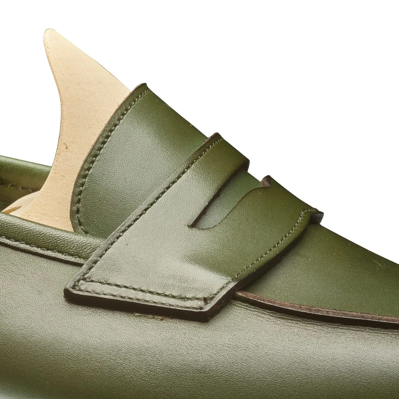 Lilou Green Calf,Women Loafers