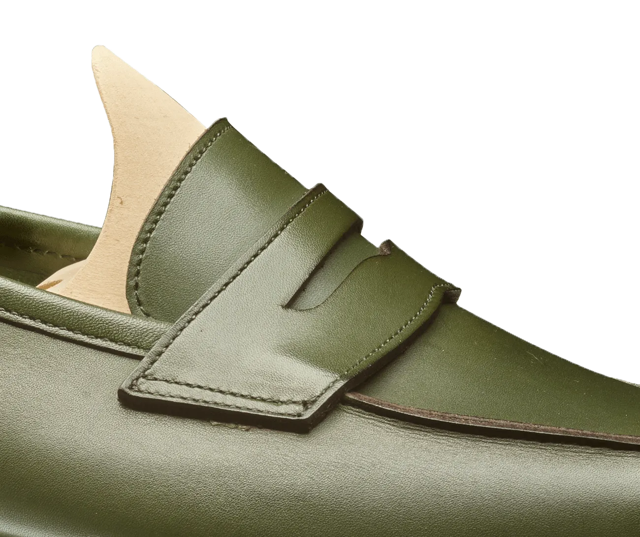 Lilou Green Calf,Women Loafers