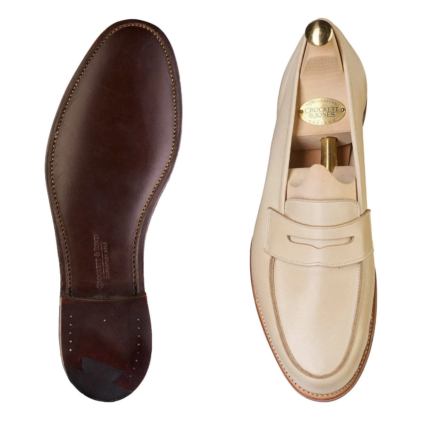 Lilou Ivory Calf,Women Loafers
