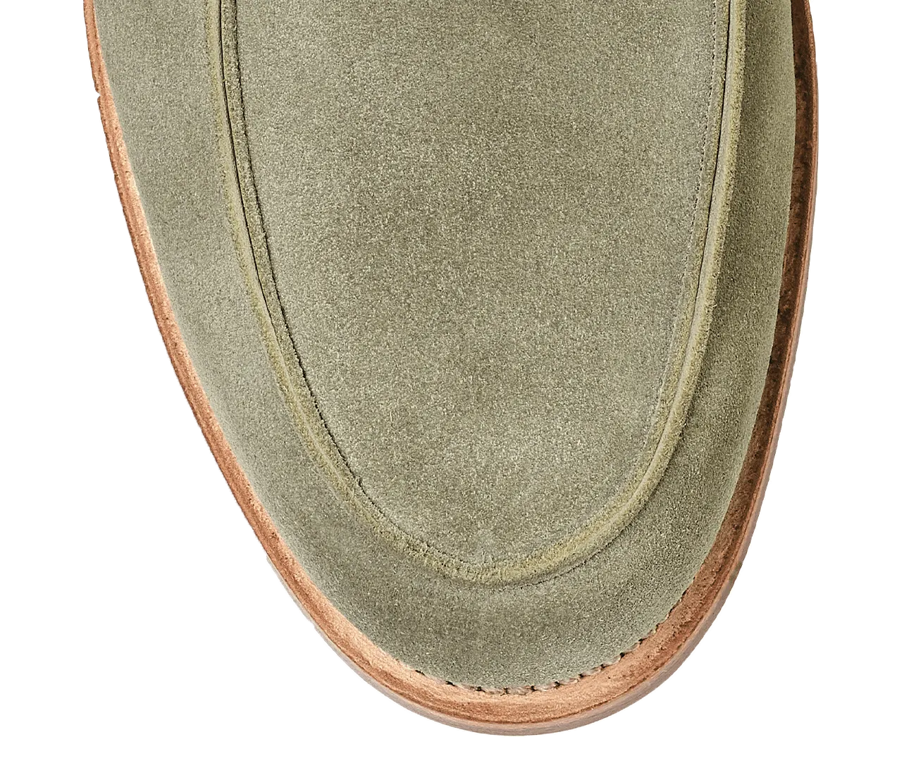 Lilou Pistachio Calf Suede,Women Loafers