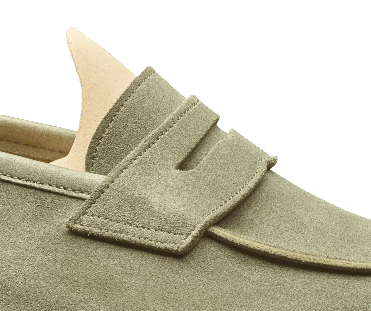 Lilou Pistachio Calf Suede,Women Loafers