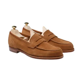 Lilou Tan Calf Suede,Women Loafers