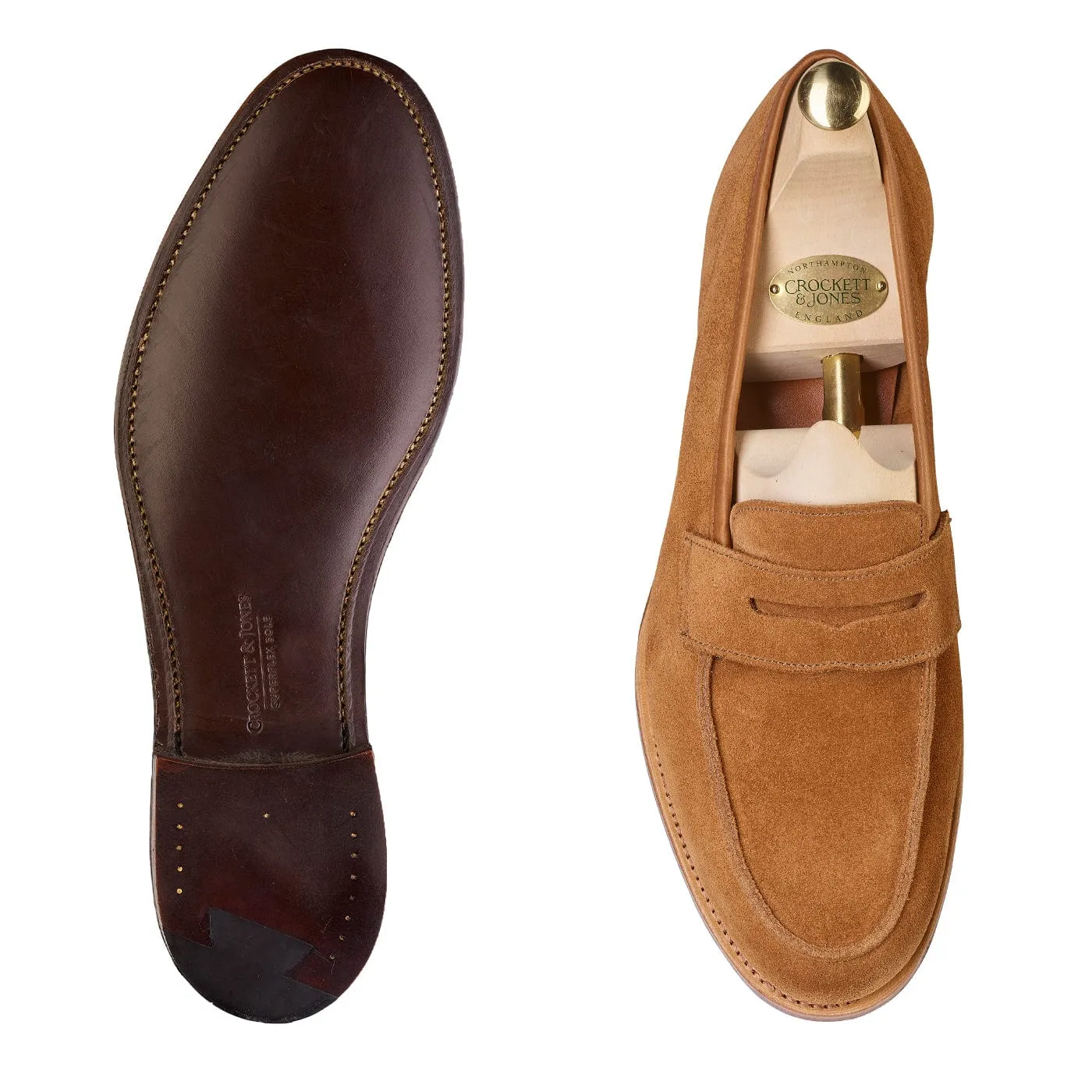 Lilou Tan Calf Suede,Women Loafers