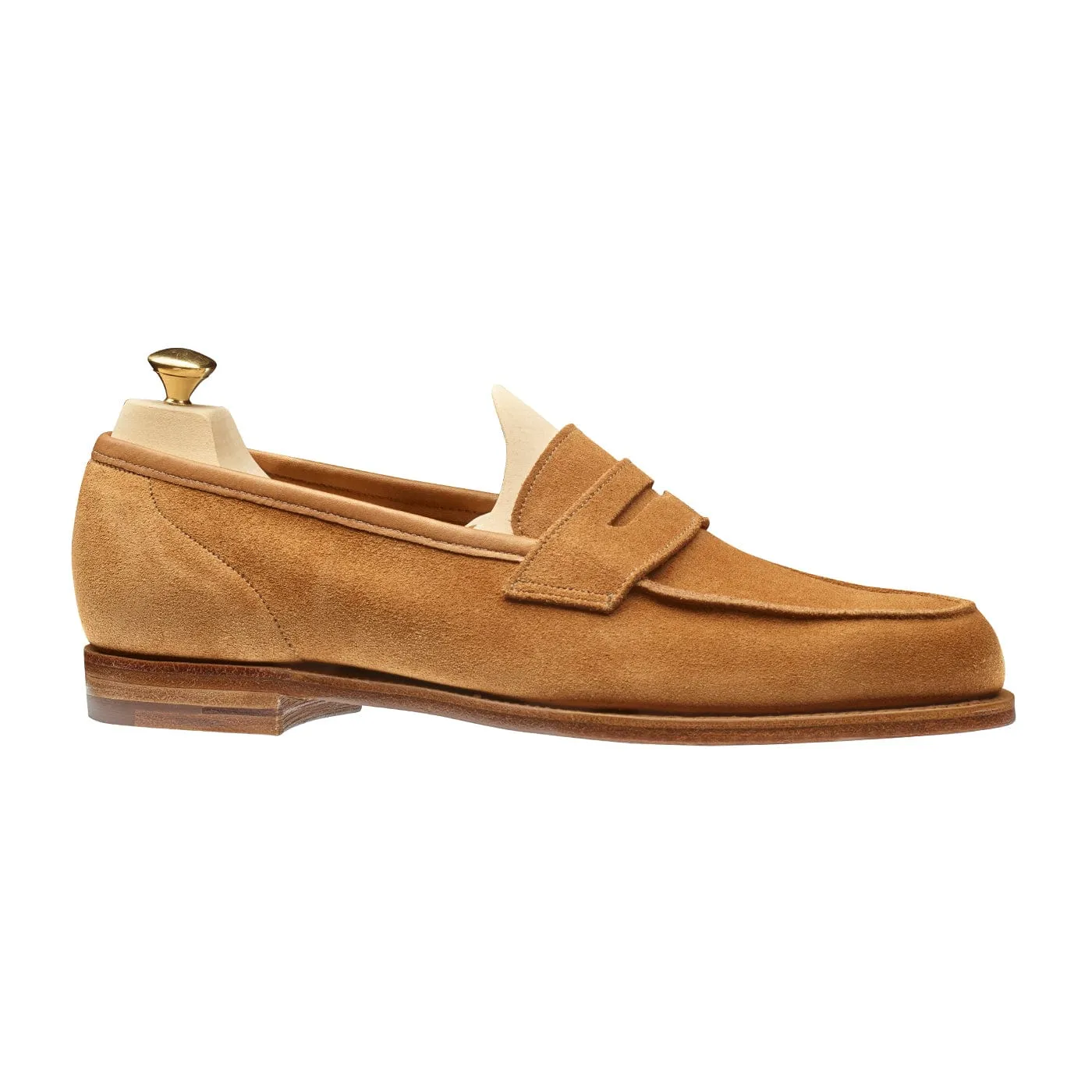 Lilou Tan Calf Suede,Women Loafers