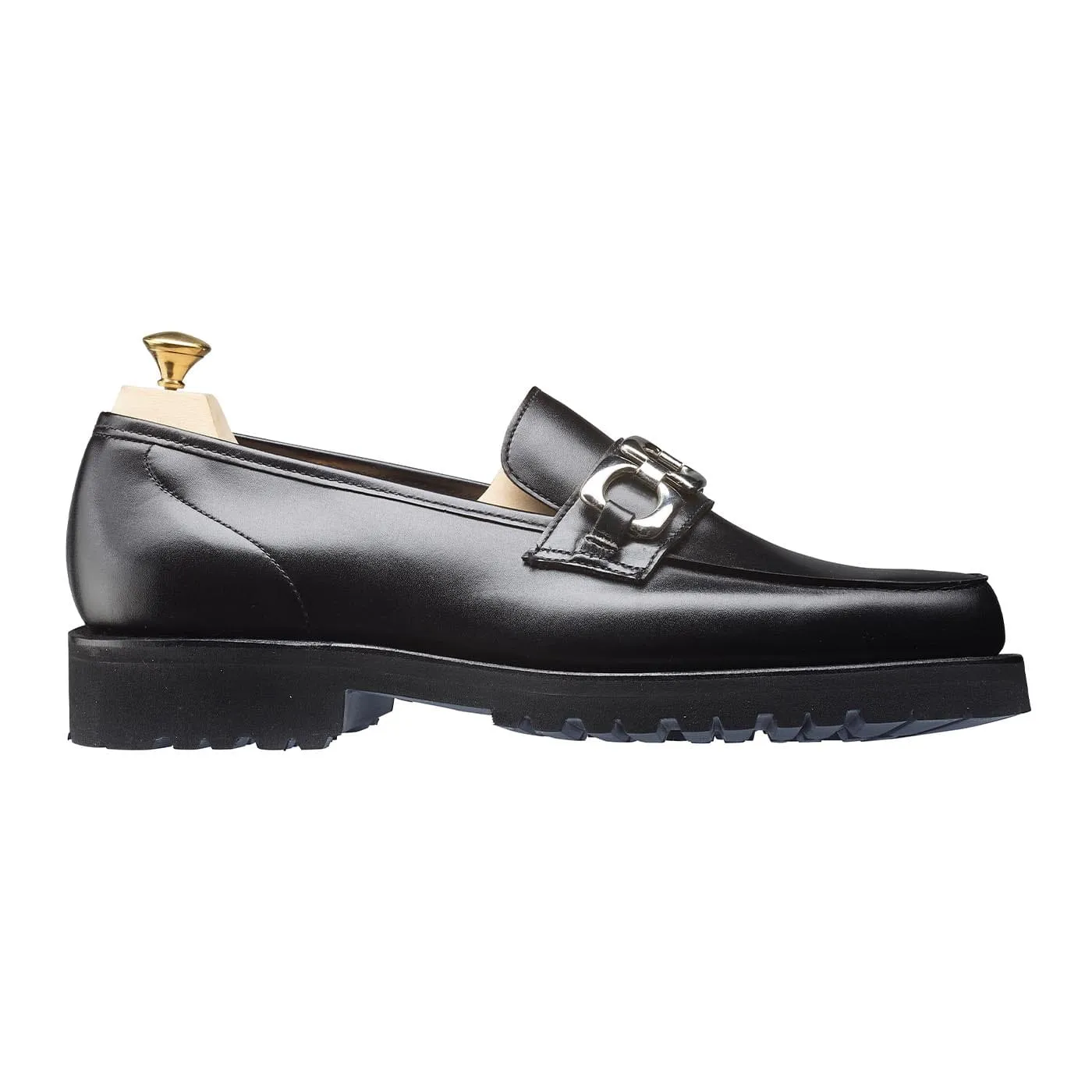 Lily Black Calf,Women Loafers