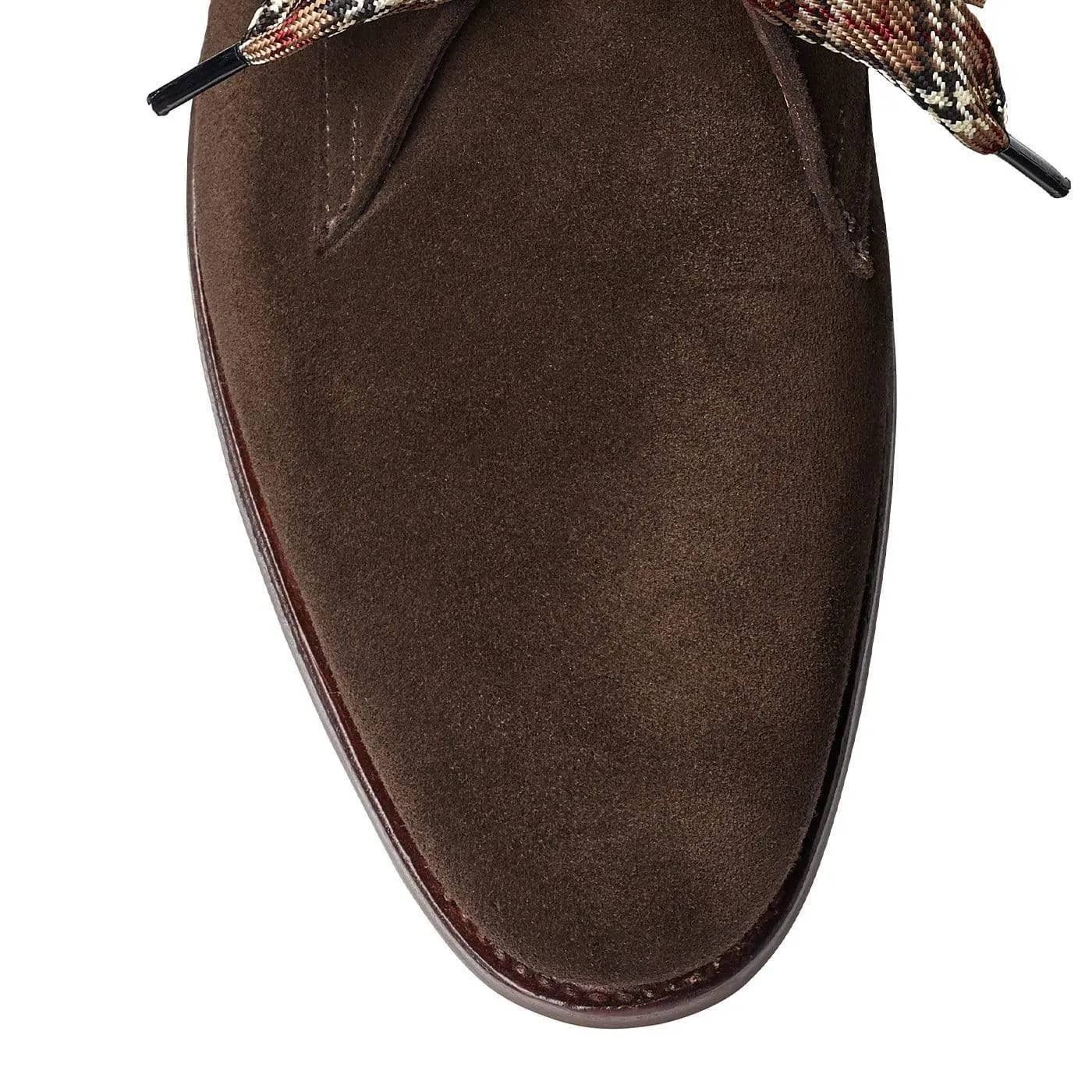 Lisa Dark Brown Suede,Women Derbys