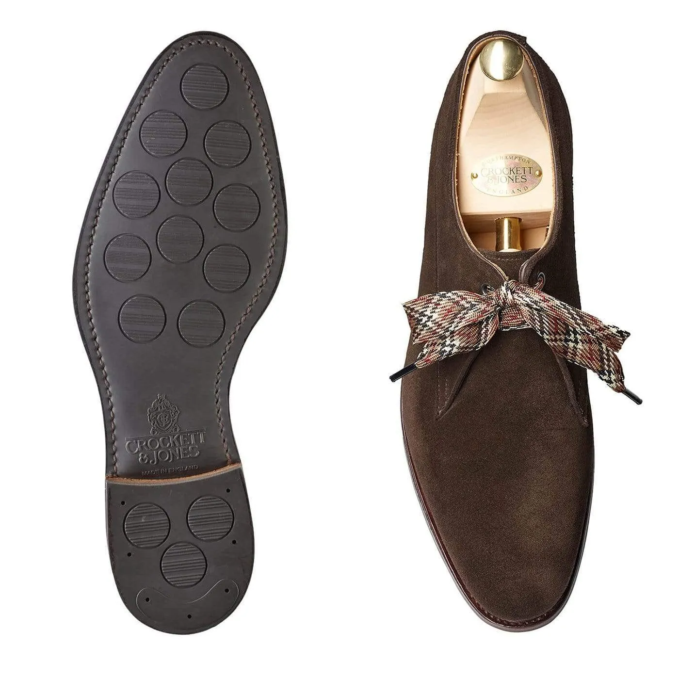 Lisa Dark Brown Suede,Women Derbys