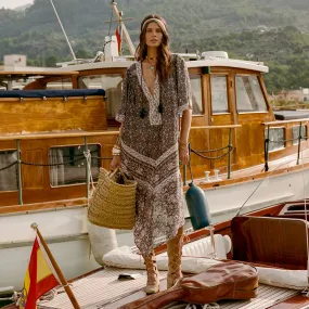 Little Bird Flutter Maxi Dress,Dresses