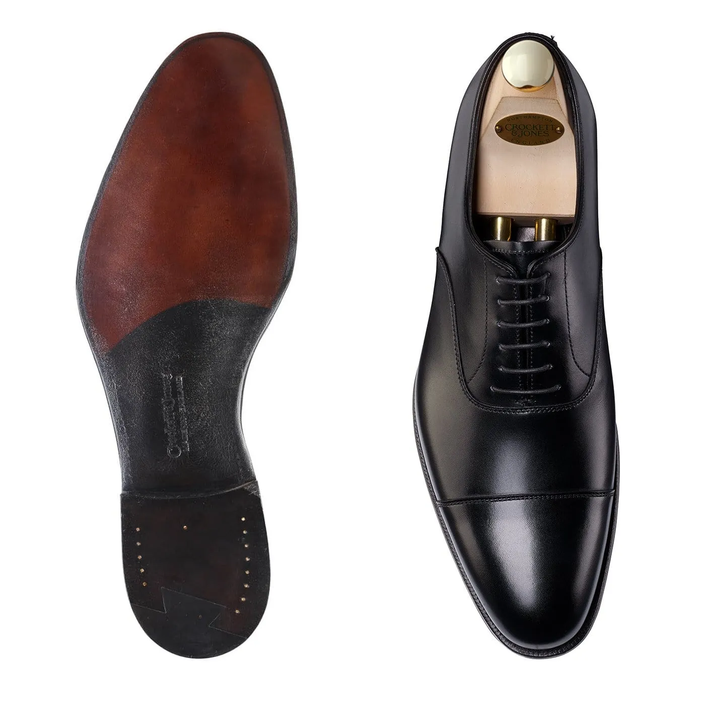 Lonsdale Black Calf,Men Oxfords