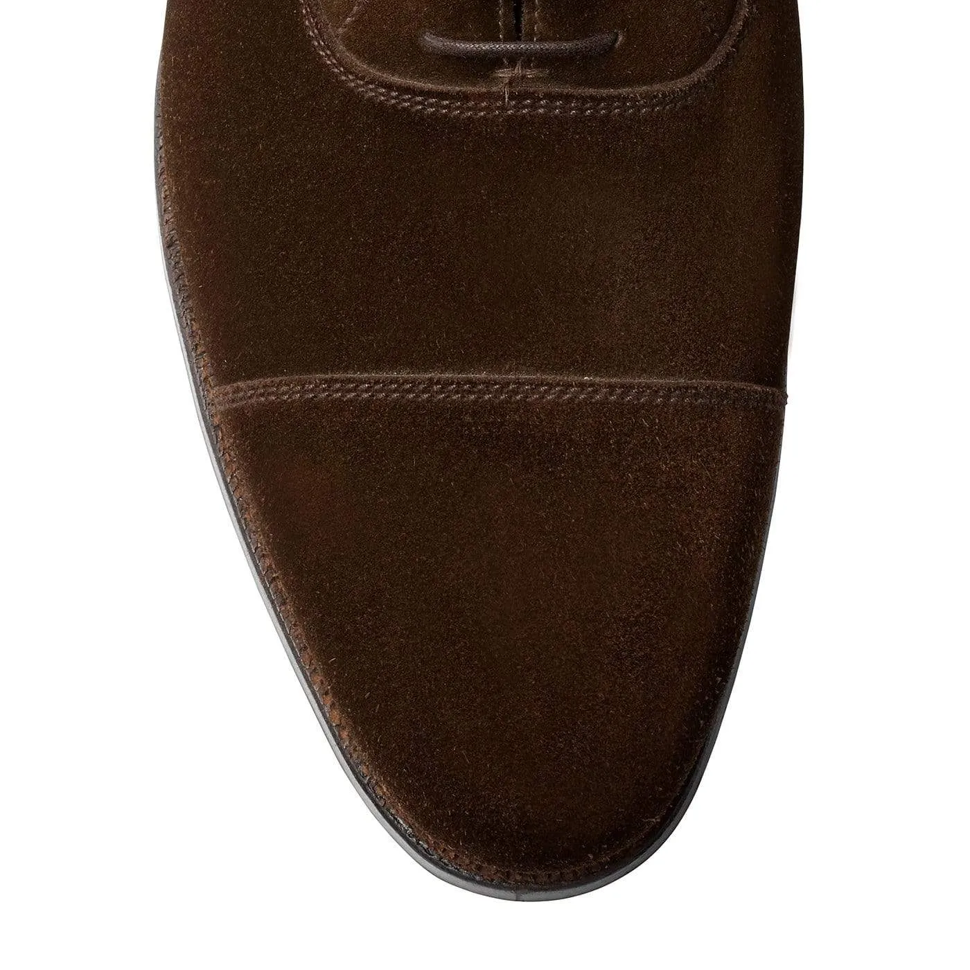 Lonsdale Dark Brown Calf Suede,Men Oxfords