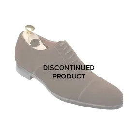 Lonsdale Dark Brown Calf Suede,Men Oxfords
