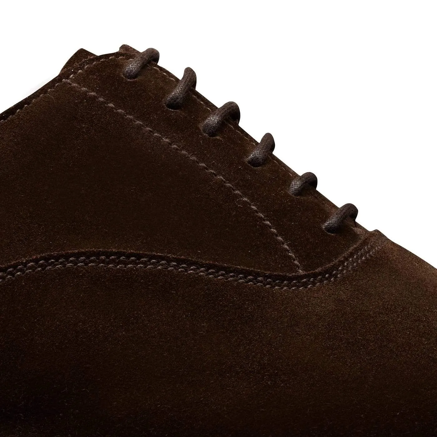 Lonsdale Dark Brown Calf Suede,Men Oxfords