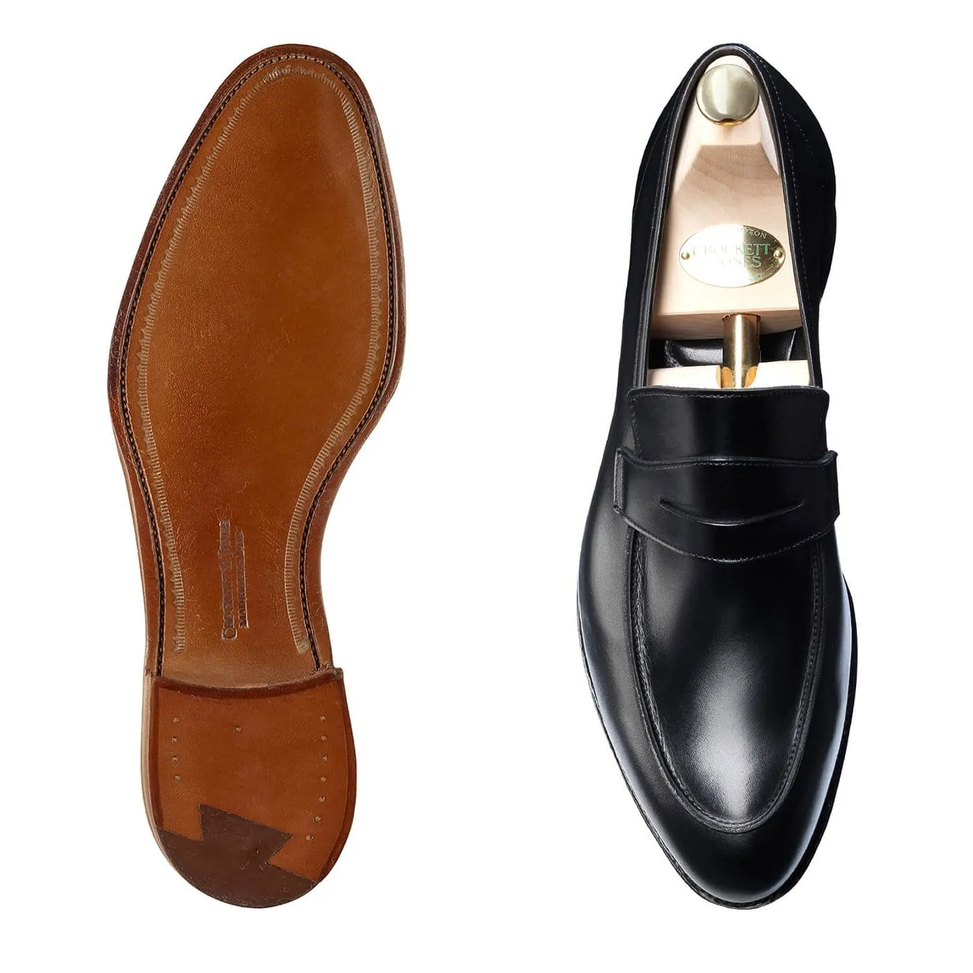 Lucy Black Calf,Women Loafers