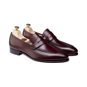 Lucy Burgundy Burnished Calf,Women Loafers