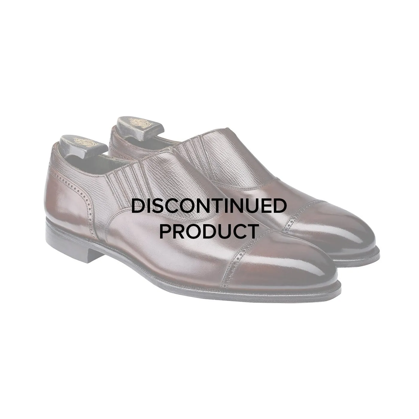 Magee Dark Brown Antique Calf & Dark Brown Willow Grain,Men Loafers