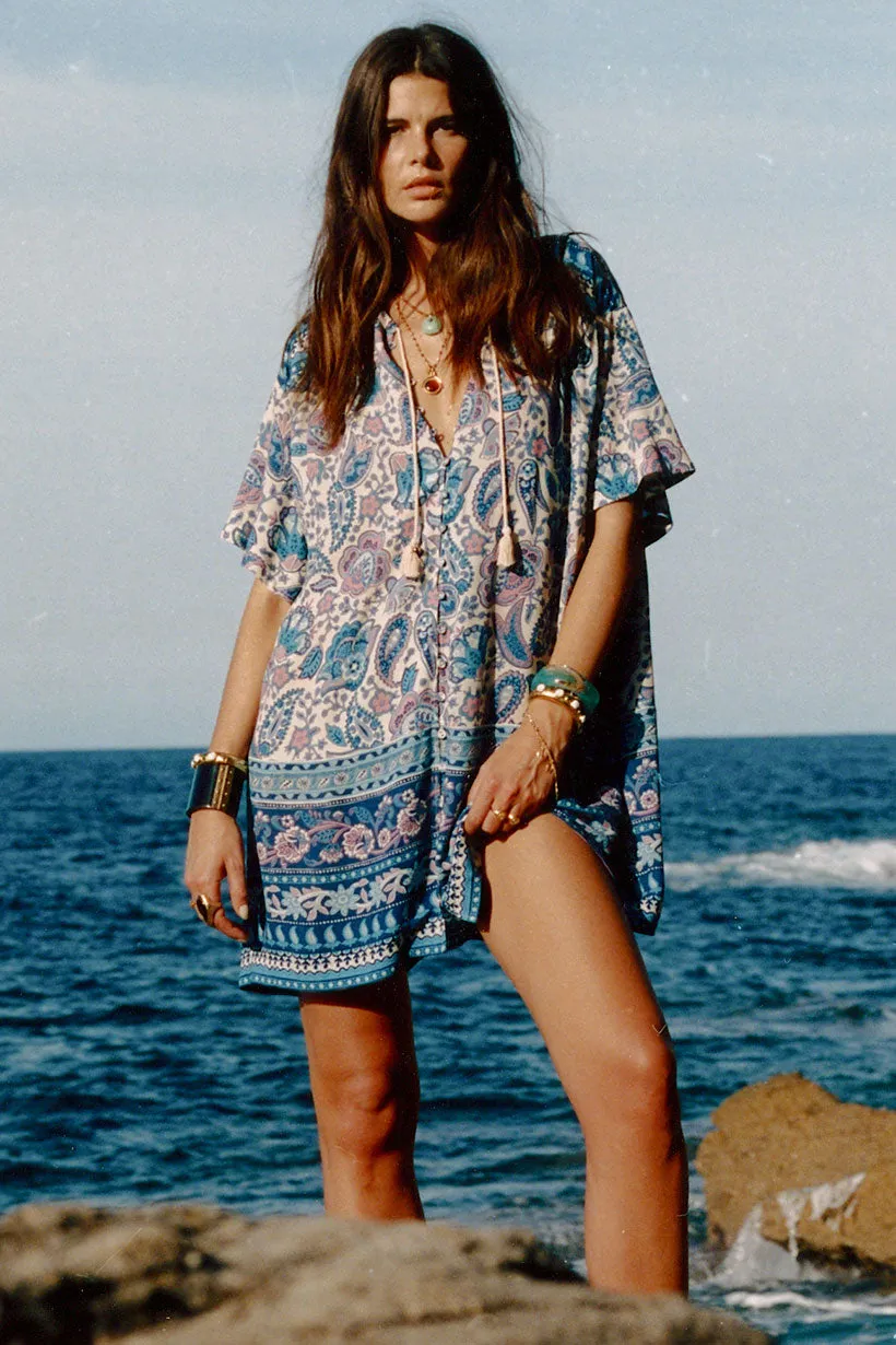 Marmont Flutter Tunic Dress,Dresses
