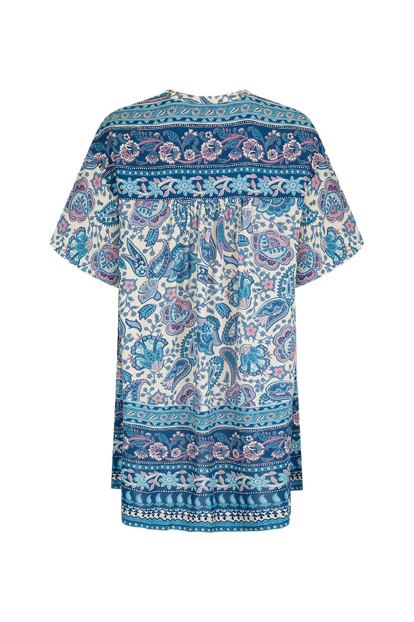 Marmont Flutter Tunic Dress,Dresses