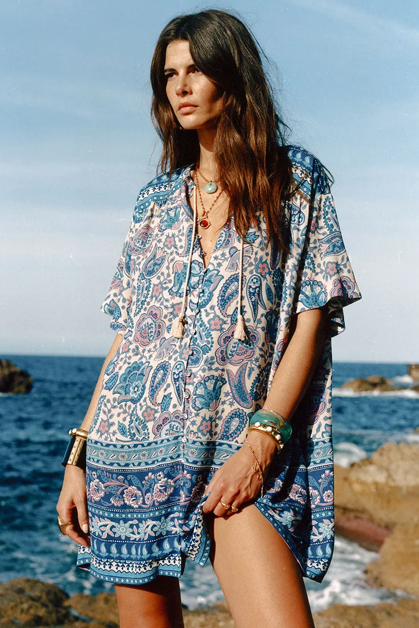 Marmont Flutter Tunic Dress,Dresses