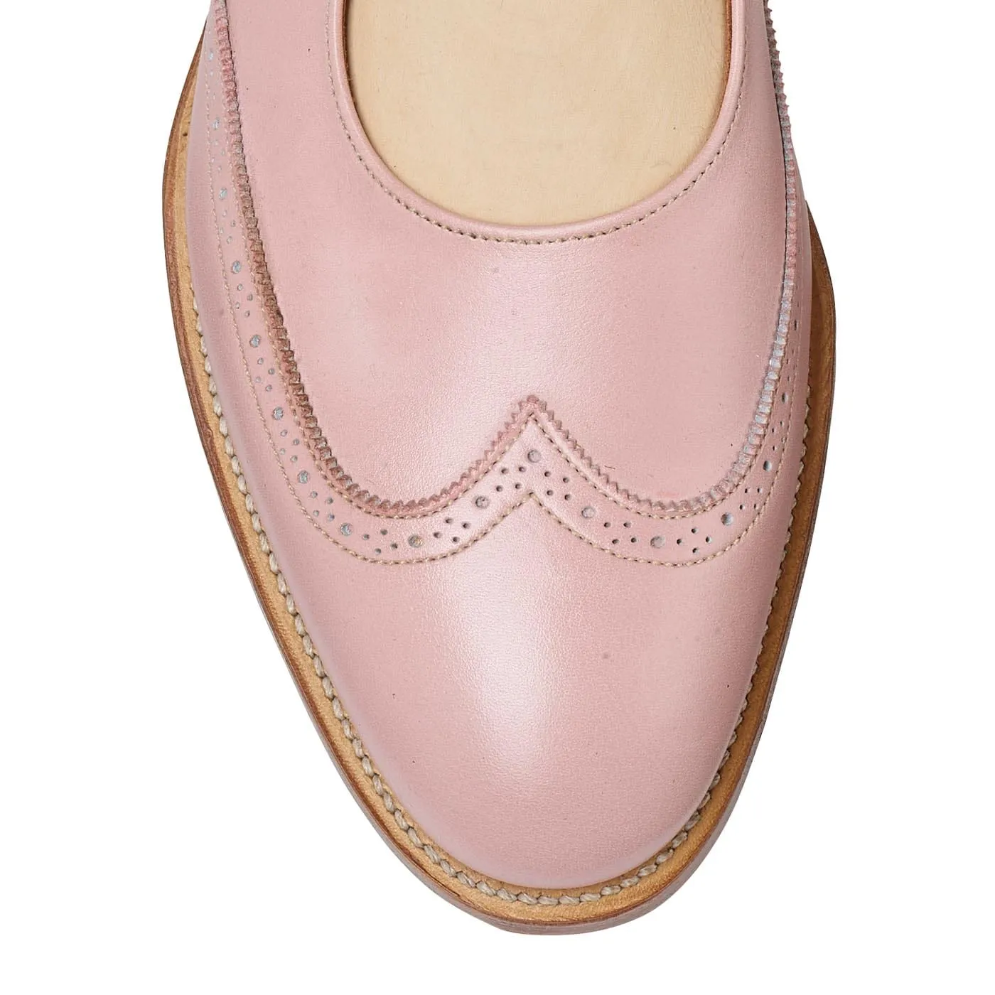 Mary Pink Blush Calf,Women Loafers