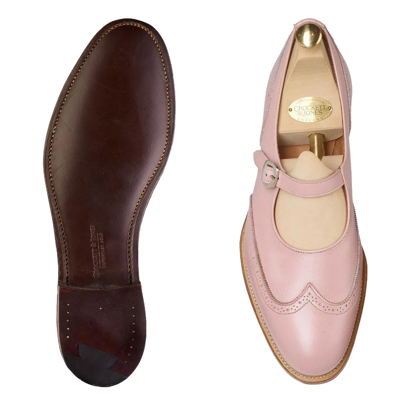 Mary Pink Blush Calf,Women Loafers