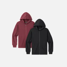Men's 2 Pack // Compact Travel Hoodie,Men Tops