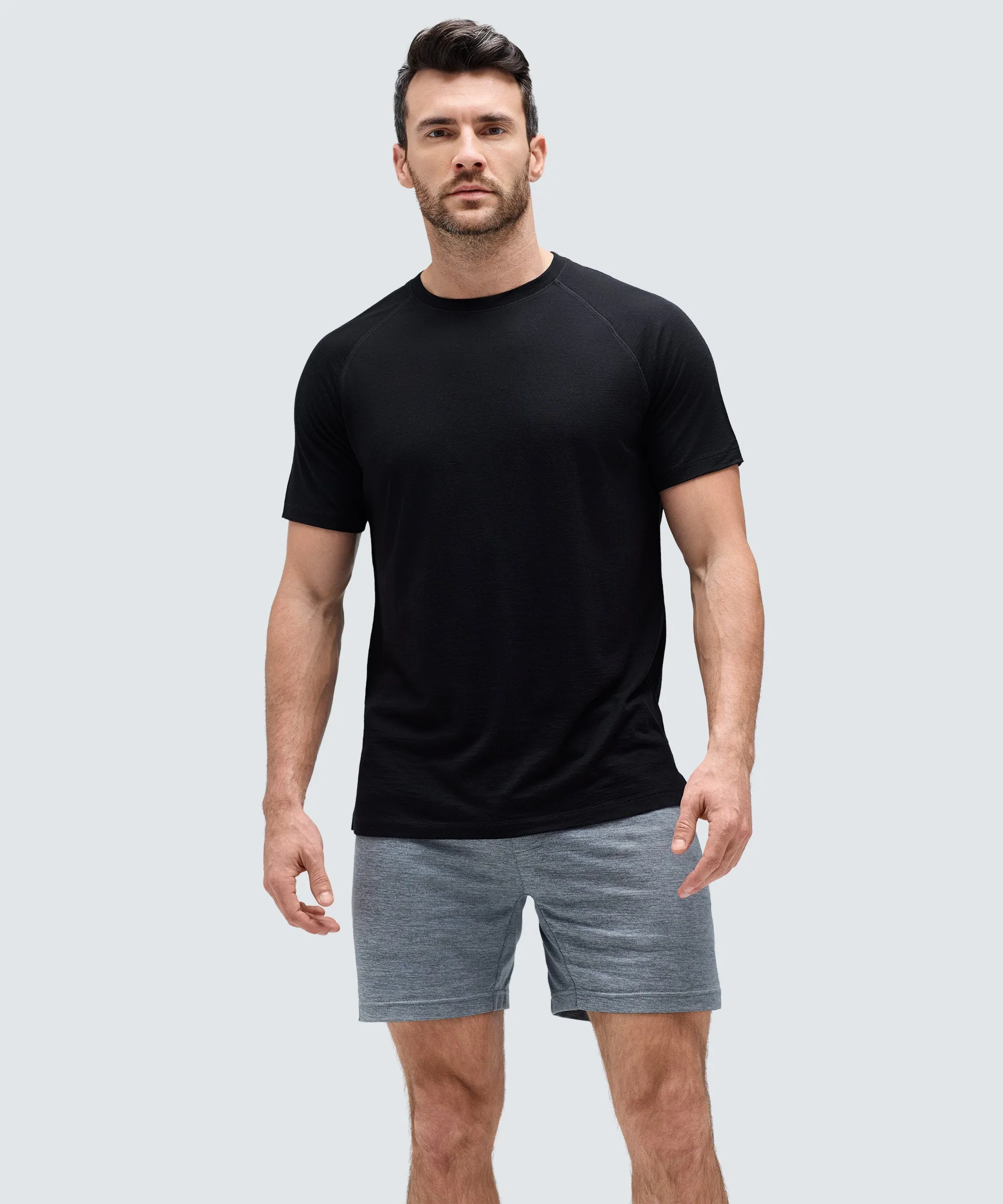 Men's Active Merino T-Shirt,Men Tops