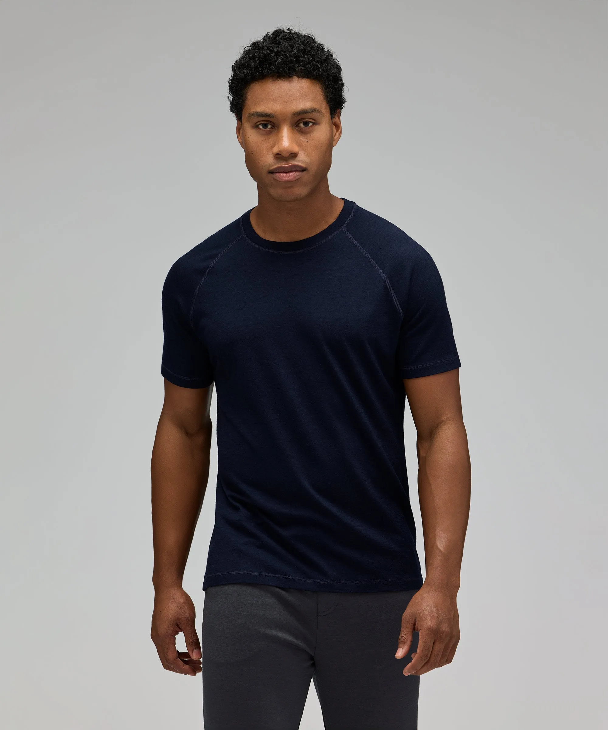 Men's Active Merino T-Shirt,Men Tops