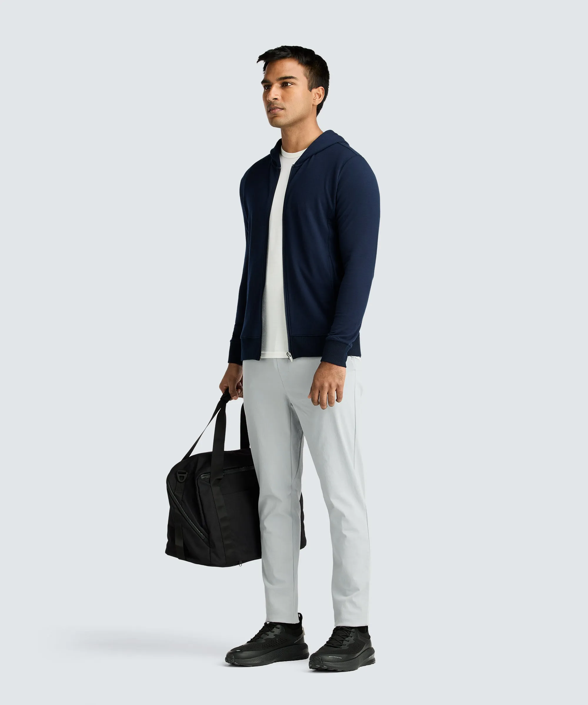 Men's Compact Travel Hoodie,Men Tops