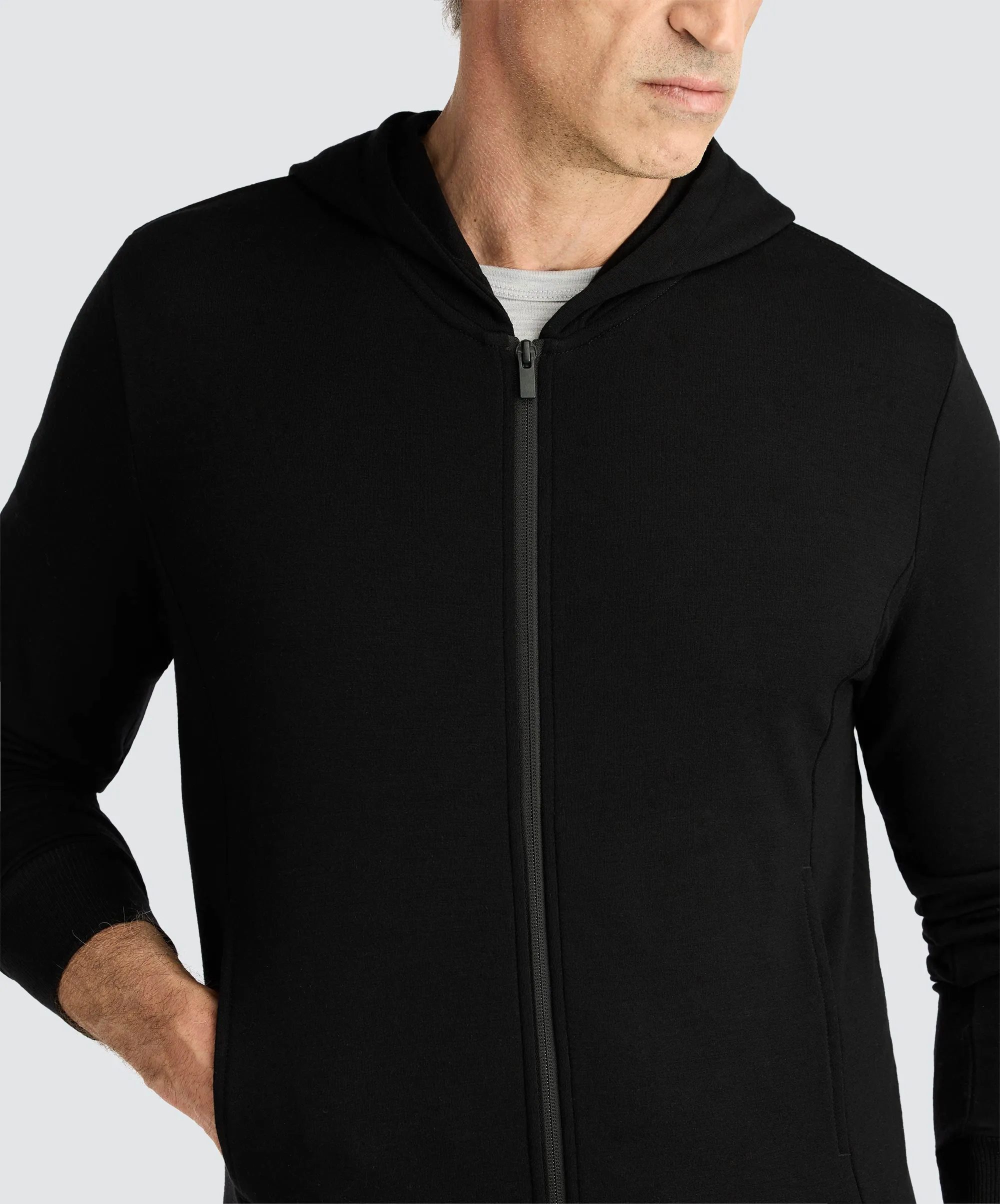 Men's Compact Travel Hoodie,Men Tops