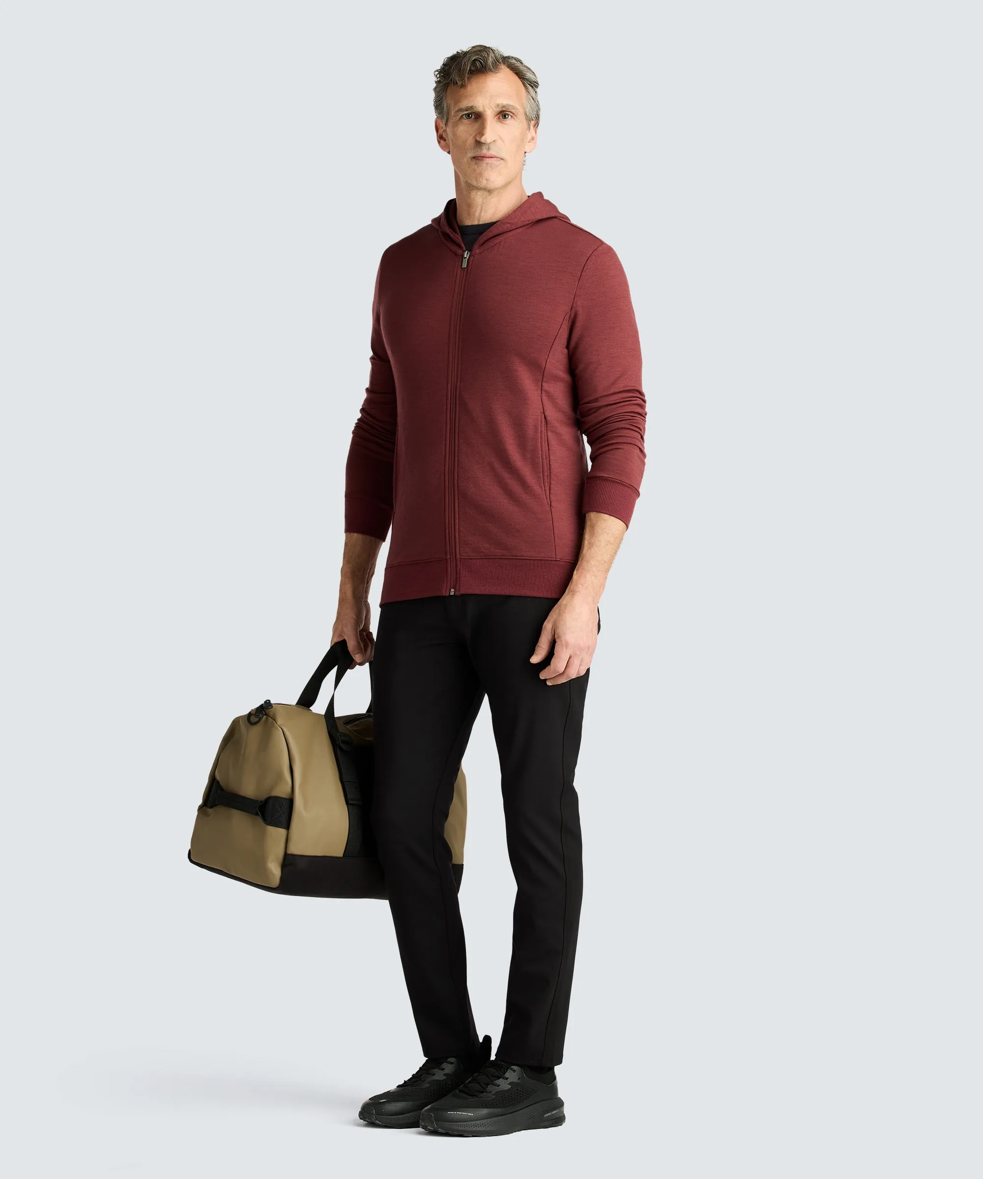 Men's Compact Travel Hoodie,Men Tops