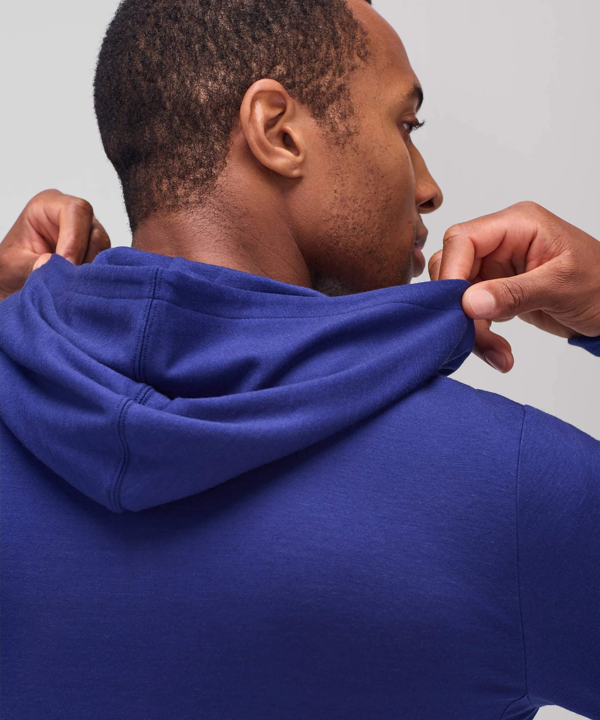 Men's Compact Travel Hoodie,Men Tops