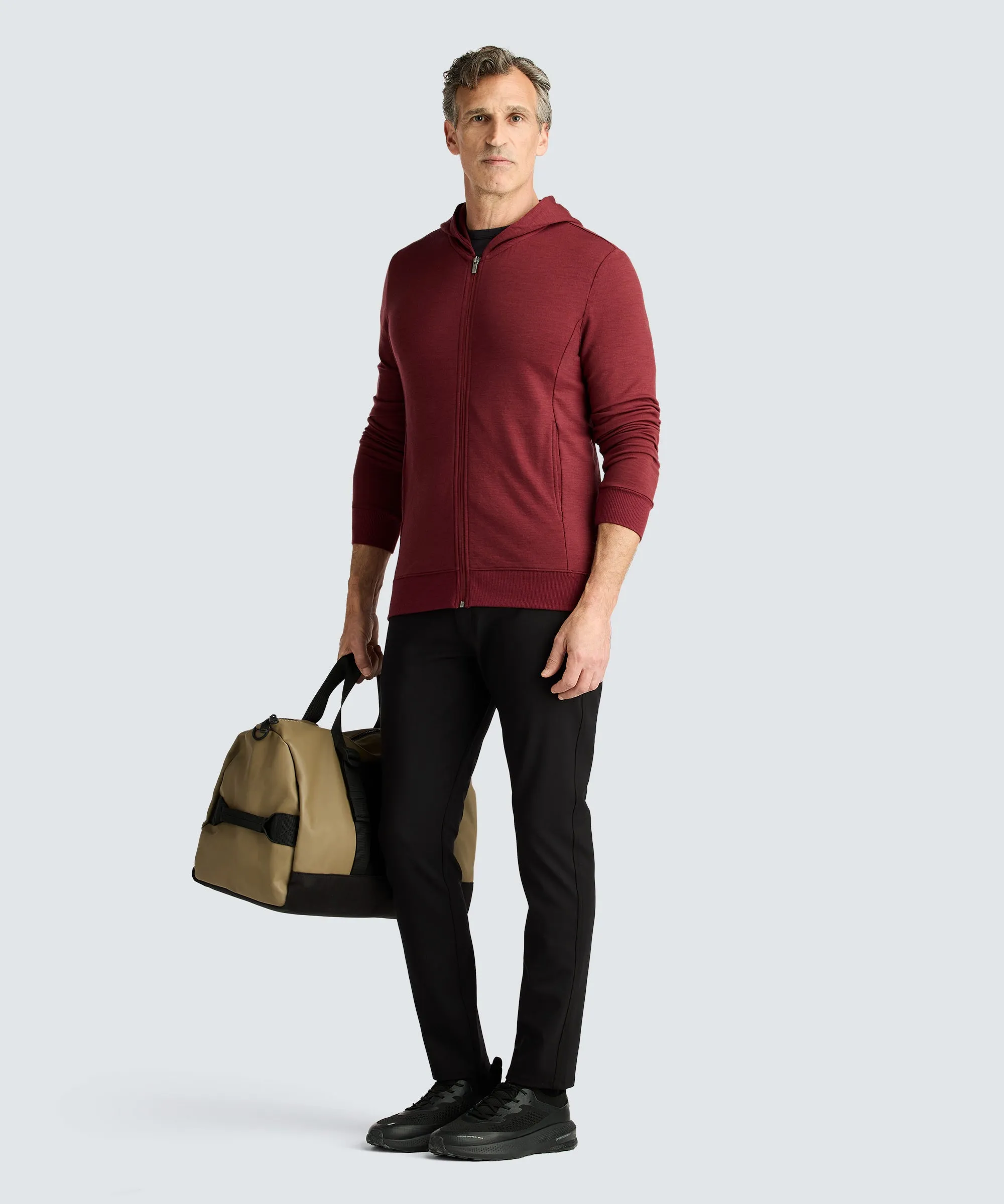 Men's Compact Travel Hoodie,Men Tops