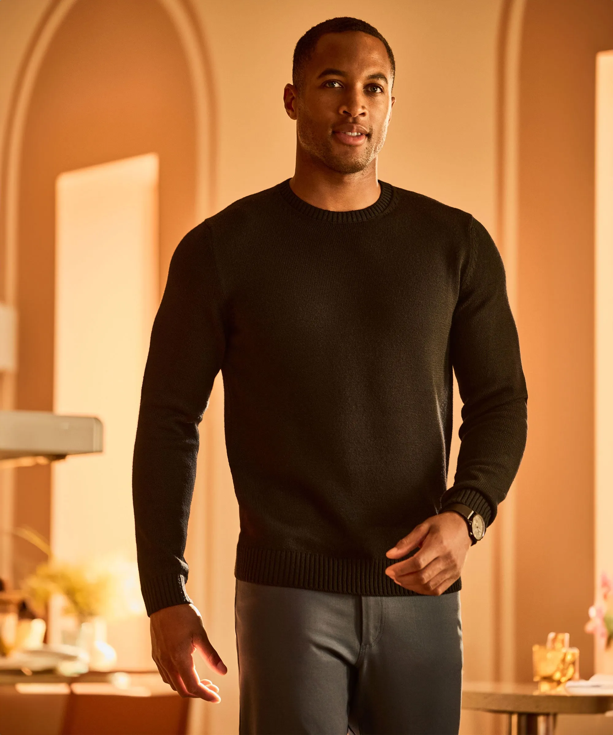 Men's Heritage Knit Sweater,Men Tops