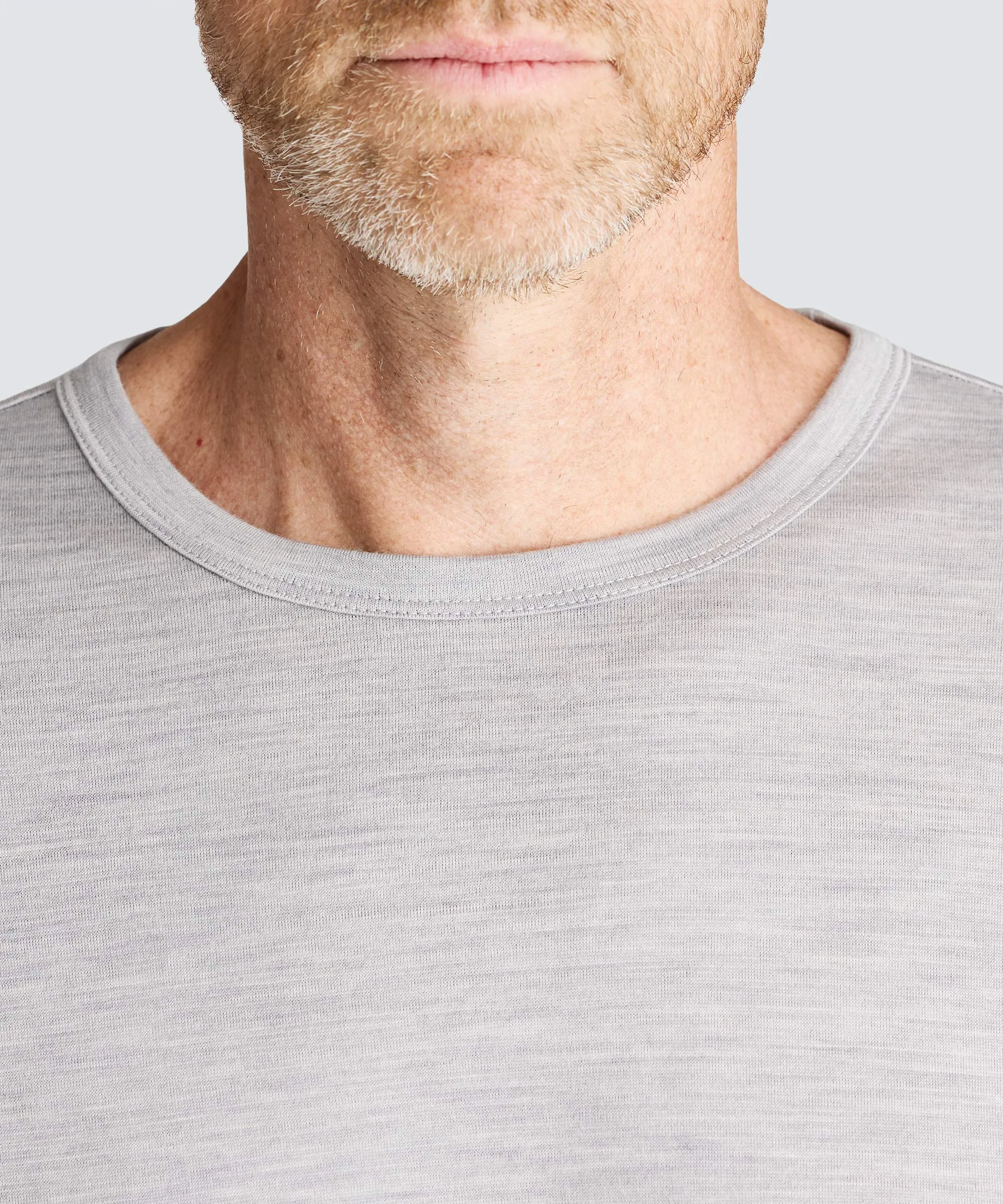 Men's Long Sleeve Merino Crew,Men Tops