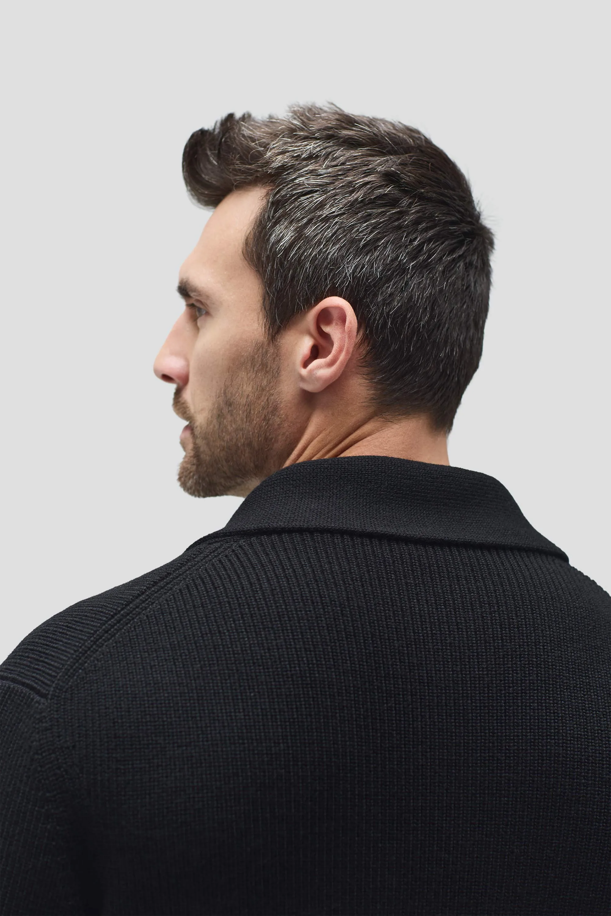 Men's Merino Cardigan,Men Tops