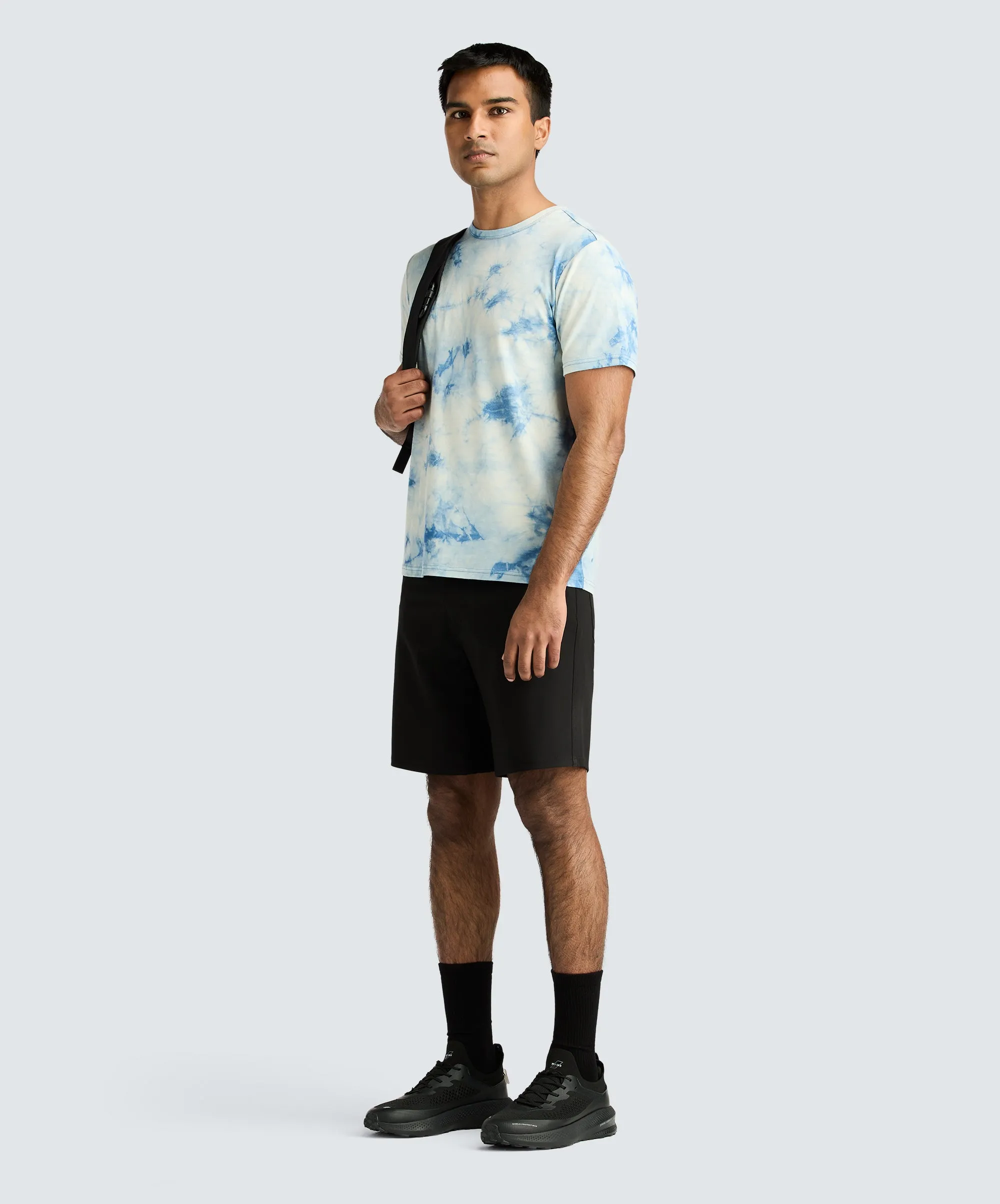 Men's Merino Crew Neck T-Shirt,Men Tops