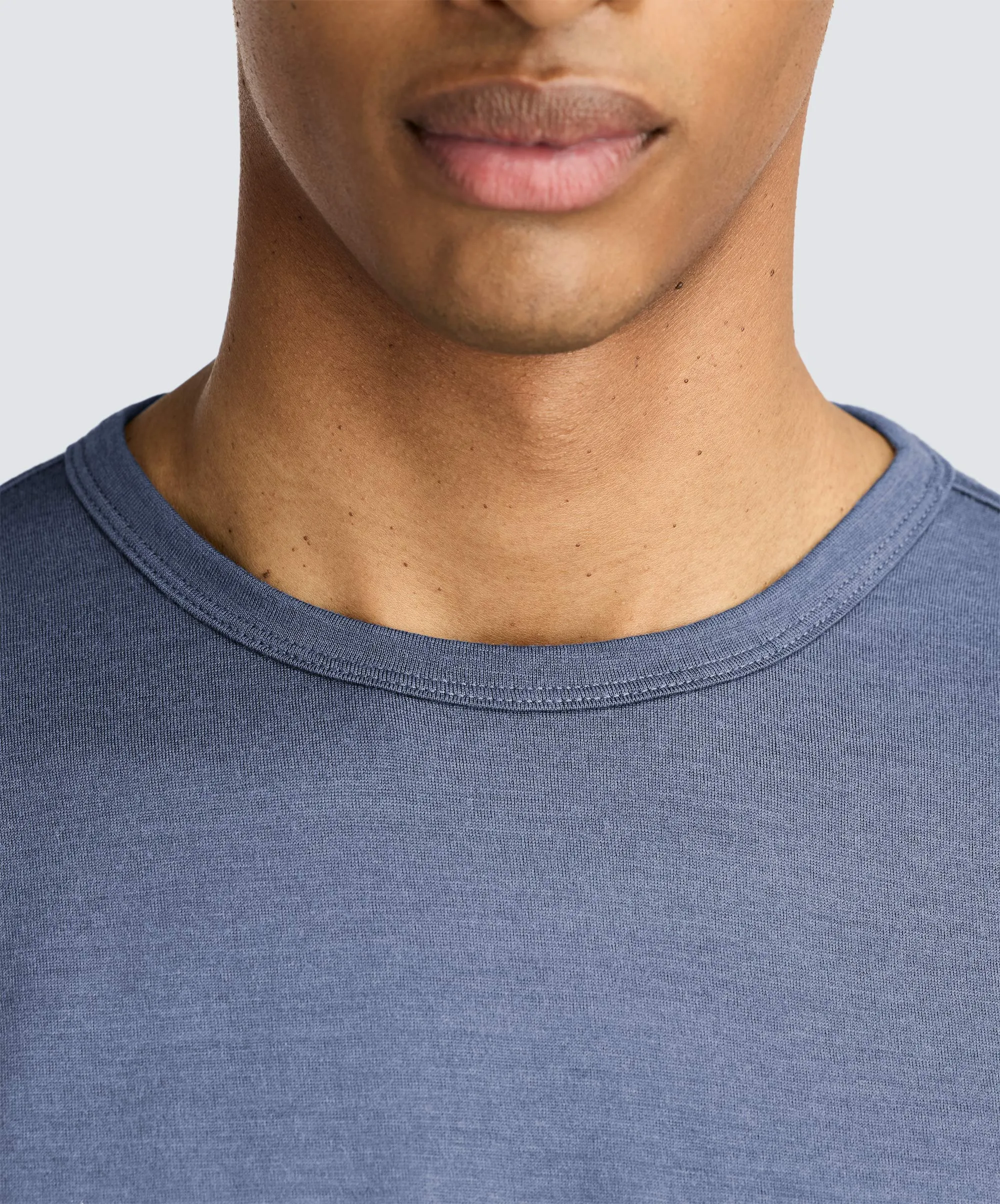 Men's Merino Crew Neck T-Shirt,Men Tops