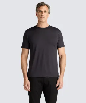 Men's Merino Crew Neck T-Shirt,Men Tops