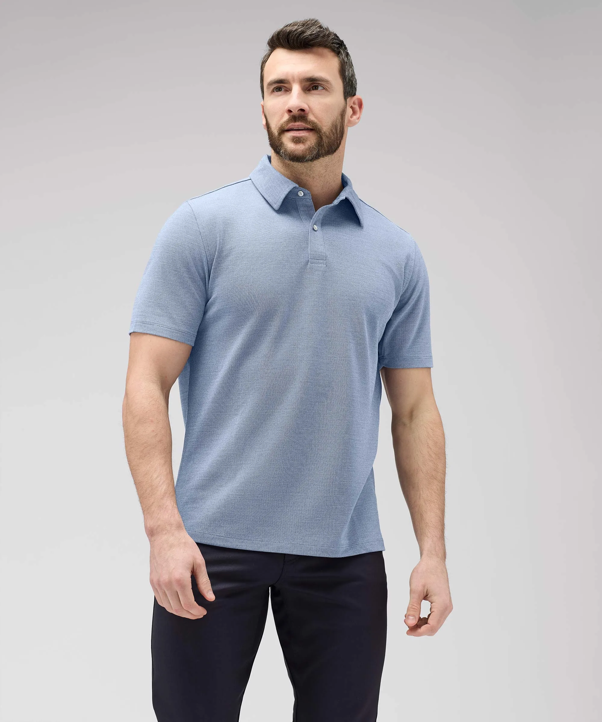Men's Merino Polo,Men Tops