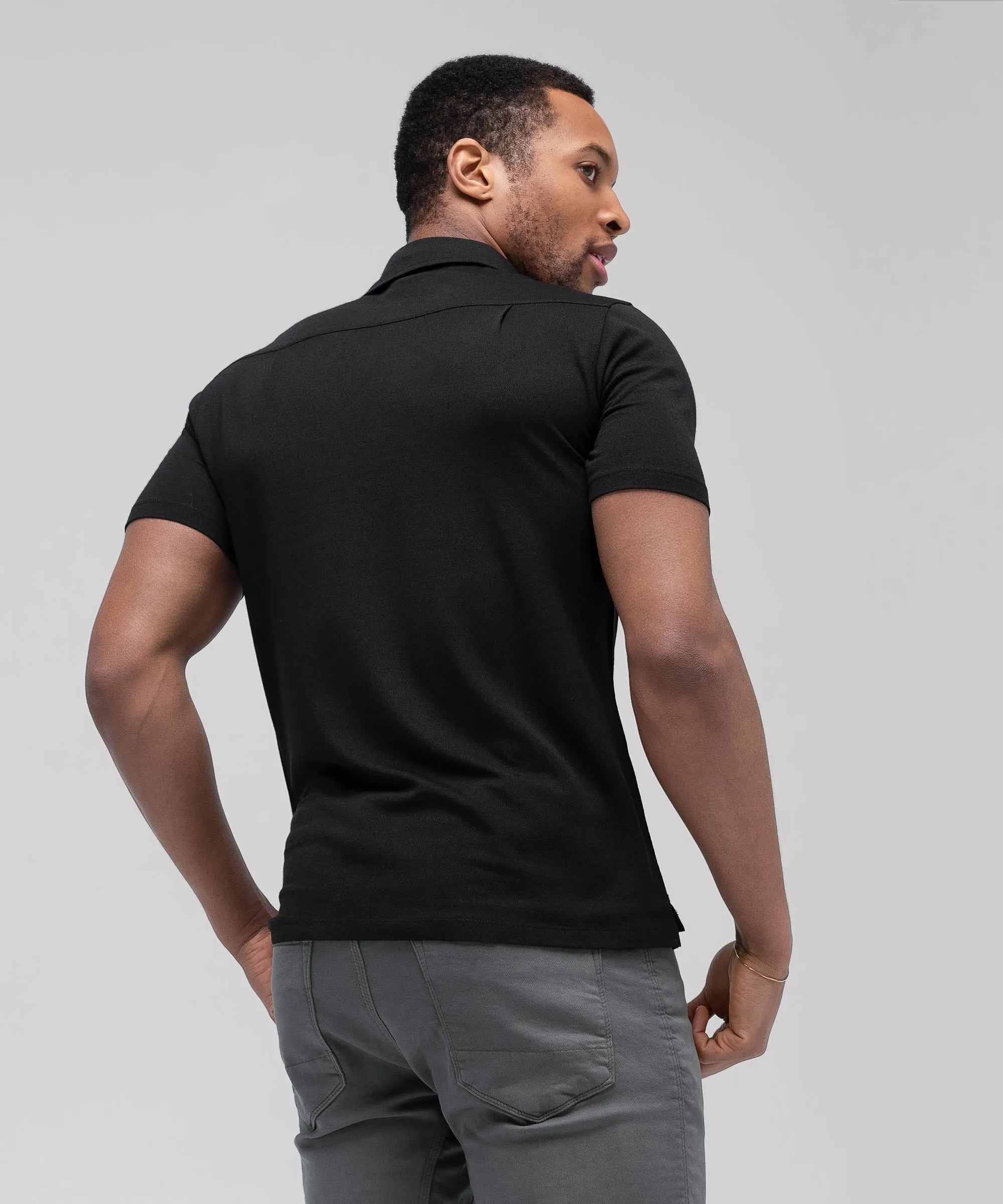 Men's Merino Polo,Men Tops