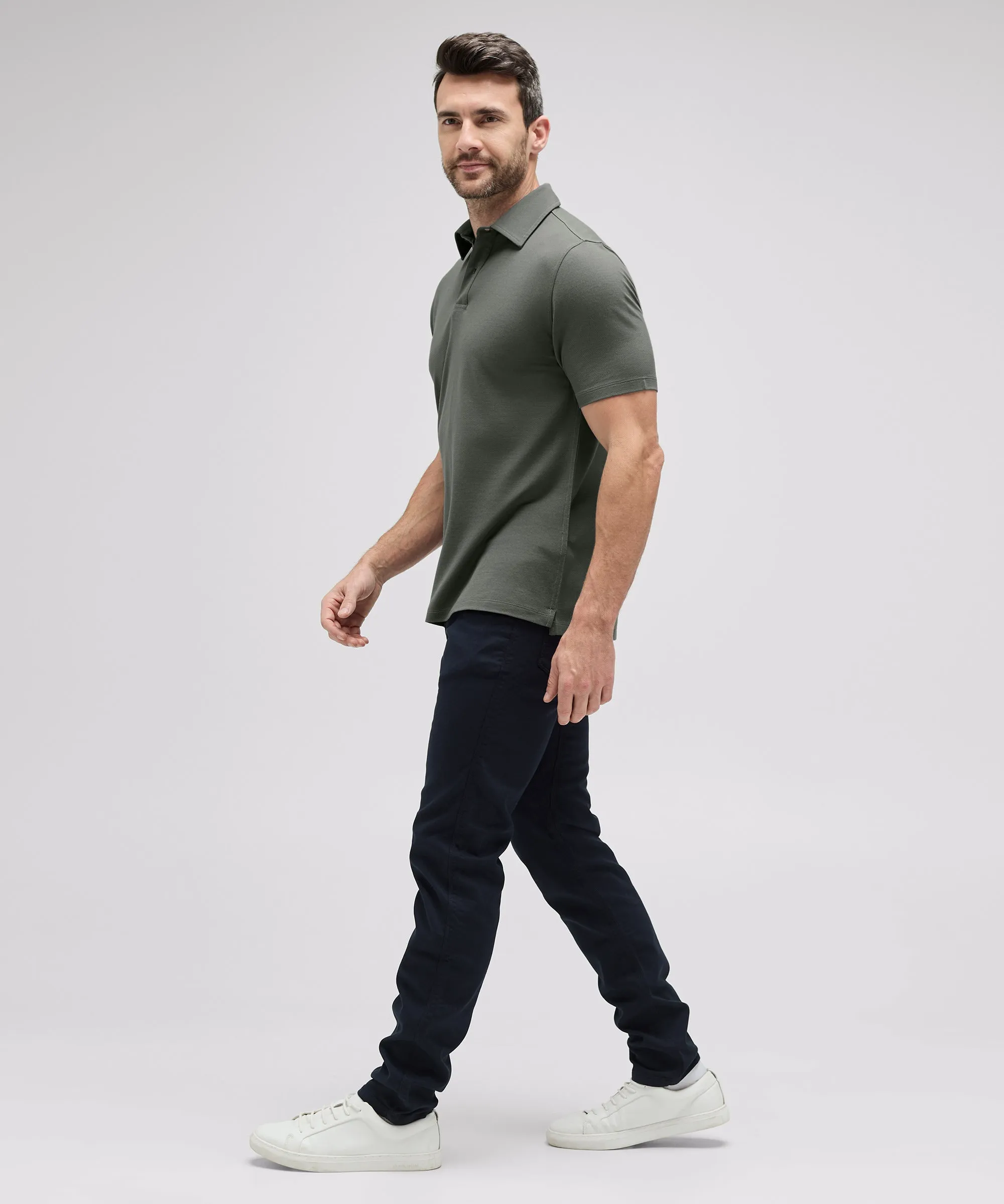 Men's Merino Polo,Men Tops