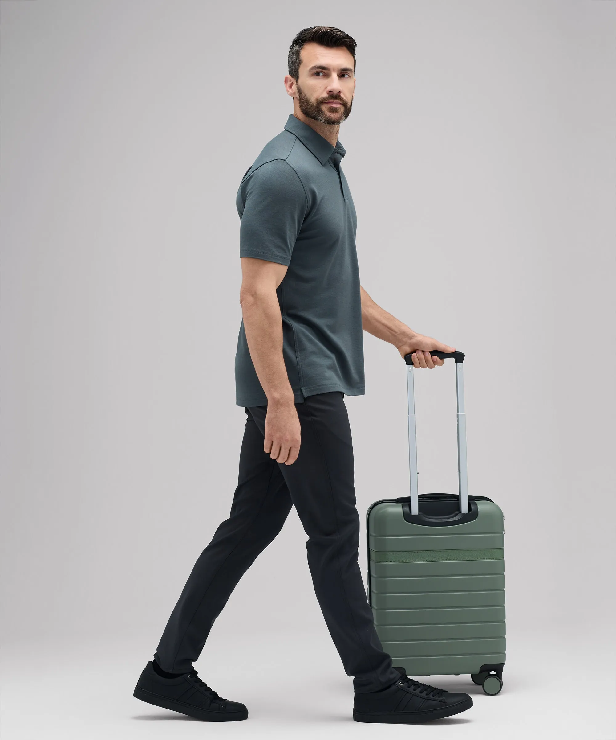Men's Merino Polo,Men Tops