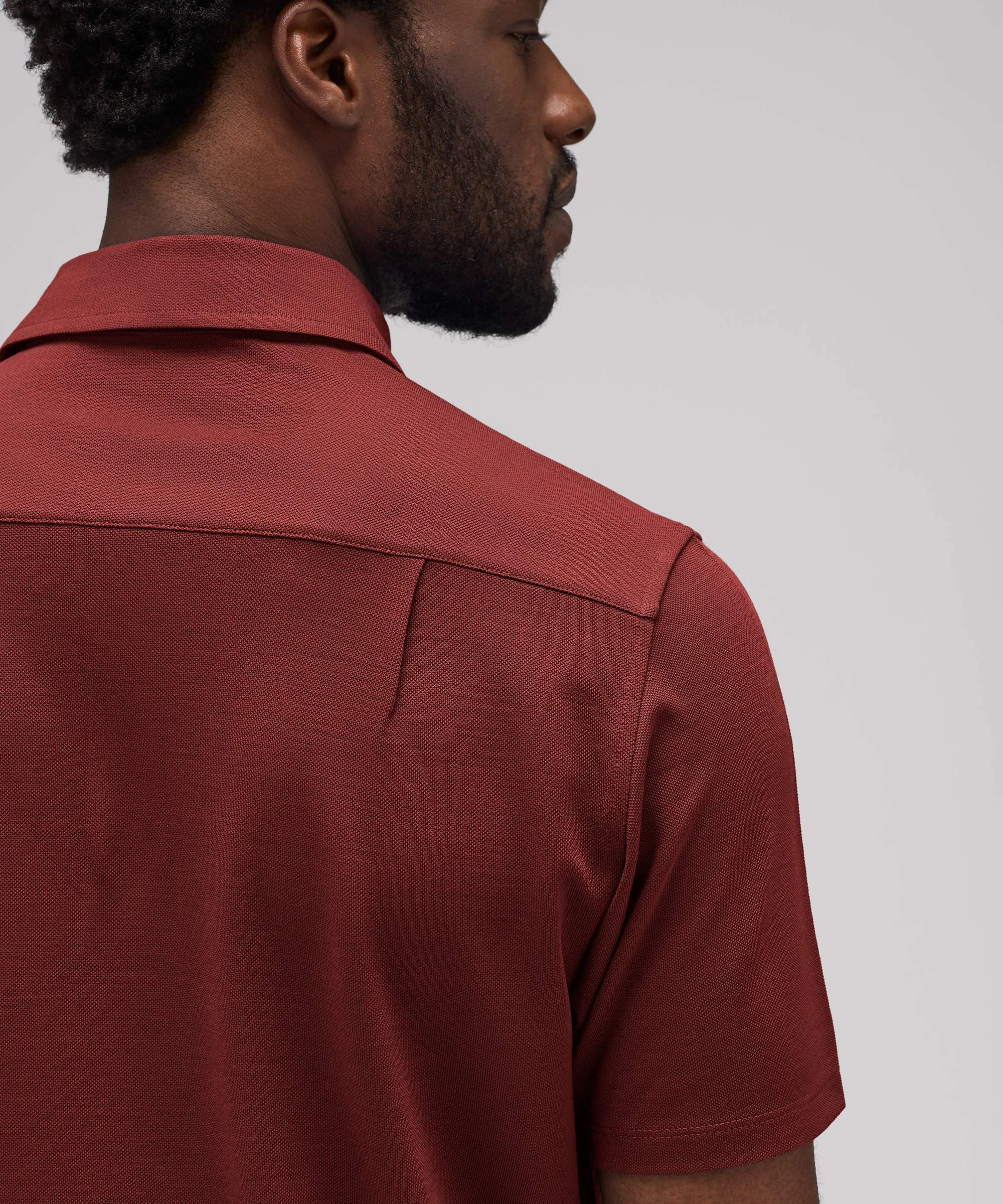 Men's Merino Polo,Men Tops